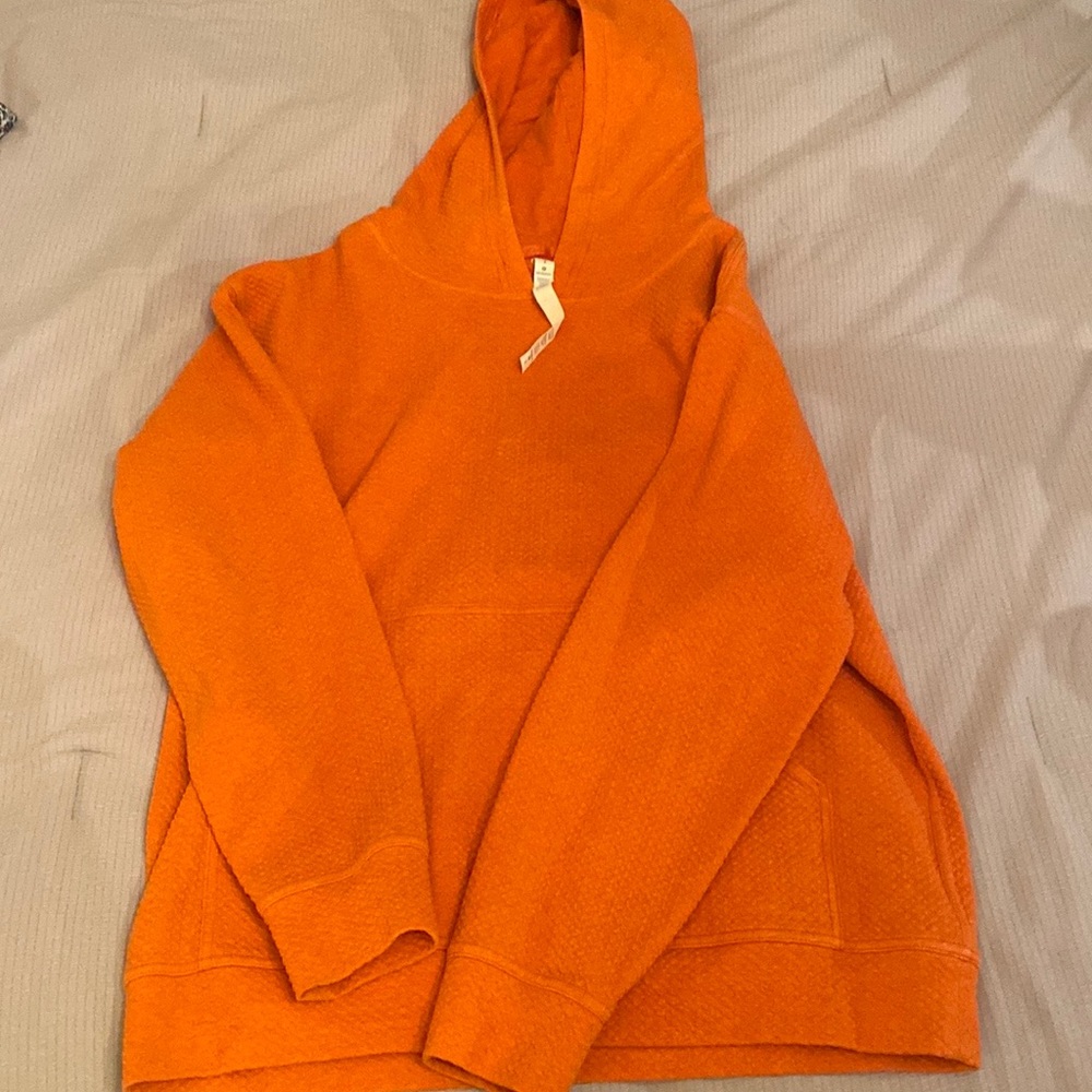 lululemon all yours hoodie in heathered brick